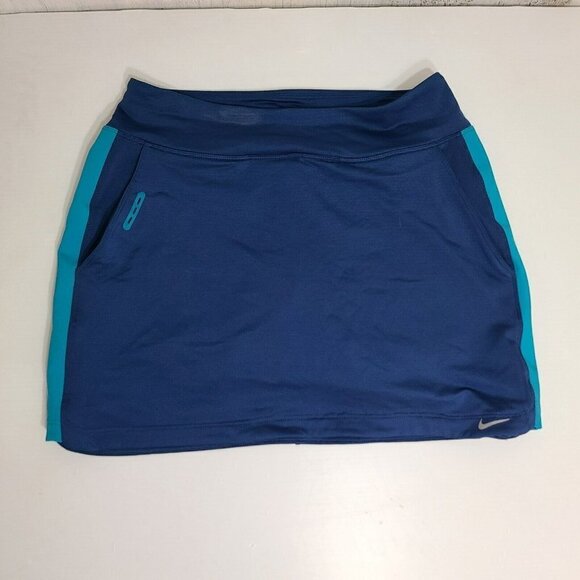 Nike Dresses & Skirts - Nike Skort Skirt Size Small Womens Blue Teal Golf Running Tennis